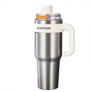 Gobelet <span class=keywords><strong>isotherme</strong></span> Jumbo grande capacité pour enfants garçons, anti-froid, ouverture rapide à un clic, avec paille et poignée de voiture, doublure céramique, pour <span class=keywords><strong>thé</strong></span> - Product Image 2