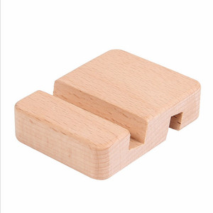 Support de téléphone en bois, support de téléphone portable universel, support en bois pour téléphone portable et <span class=keywords><strong>tablette</strong></span>, bois <span class=keywords><strong>massif</strong></span> de haute qualité, logo personnalisé - Product Image 3