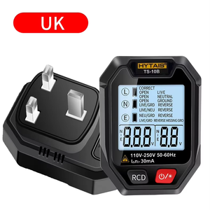 Hytais testador elétrico kit ferramenta tomada testador TS10B e tensão AC detector TS10A - Product Image 4