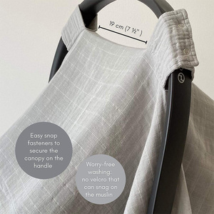 Precio de fabricante infantil lactancia cochecito bufanda niño portador asiento de coche dosel cubierta del cochecito de bebé - Product Image 6