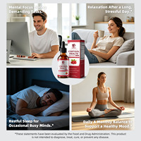 Complément Liquide Équilibrant le Cortisol avec Ashwagandha, Safran, L-Théanine, Magnésium, B6, B12 – Marque Blanche, Vente en Gros