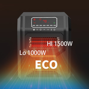 CTUVus 1000W 1500W Poderoso Infravermelho Elementos De Quartzo Ar Aquecimento Sala De Estar Portátil Independente Elétrica Espaço Gabinete Aquecedor - Product Image 5