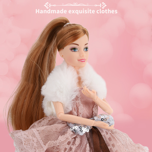 Кукла Аксинни 11,5 дюймов, цельное тело, 9 подвижных суставов, модная кукла для девочек, подарок - Product Image 4