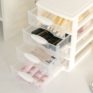 <span class=keywords><strong>2</strong></span>/<span class=keywords><strong>3</strong></span>/4/5 Schichten Stapelbare Kunststoff Home Office Kunststoff Schublade Desktop Makeup Organizer Schubladen <span class=keywords><strong>Box</strong></span> - Product Image 6