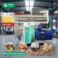 Nueva Máquina Peletizadora de Alimentos Totalmente Automática de Acero Inoxidable para Pavos, Codornices, Palomas, Gallinas de Guinea y Otras Aves de Corral