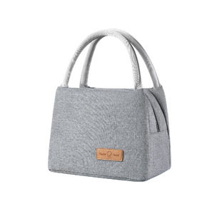 <span class=keywords><strong>Bolsa</strong></span> de almuerzo térmica aislada grande para niños y mujeres de moda reutilizable lavable portador de <span class=keywords><strong>alimentos</strong></span> suaves a prueba de fugas caja de almuerzo escolar - Product Image 6