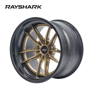 ล้อคาร์บอนไฟเบอร์น้ำหนักเบา RS 5x128 5x112 5x120.65 แบบ 2 ชิ้น ผลิตด้วยวิธีฟอร์จ ขนาด 20 21 นิ้ว สำหรับ Aston DBS C8 M4 - Product Image 3