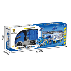 Ensemble de <span class=keywords><strong>jeu</strong></span> de <span class=keywords><strong>voiture</strong></span> électrique pour enfants, conteneur de déformation, camion, jouet, <span class=keywords><strong>Parking</strong></span> - Product Image 5