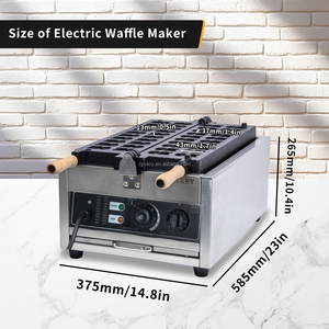 Commercial Mini Bear Animal <strong>Cake</strong> Bread <strong>Maker</strong> Custom Mold Waffle <strong>Maker</strong> Non Stick Double Sided Heating Panda Shaped Waffle <strong>Maker</strong> - Product Image 5