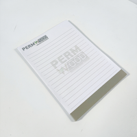 Bloc-notes A5 personnalisé avec logo, feuilles détachables, liste de tâches quotidiennes, liste de points à vérifier, bloc-notes mémo pour le bureau et la planification quotidienne