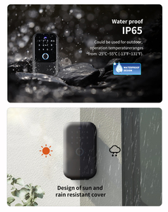 Hộp khóa điều khiển từ xa đa năng Sinovo Tuya TT BLE IP65 chống nước 5 trong 1 cho cửa gỗ/nhôm, nhà ở, căn hộ, cổng - Product Image 5