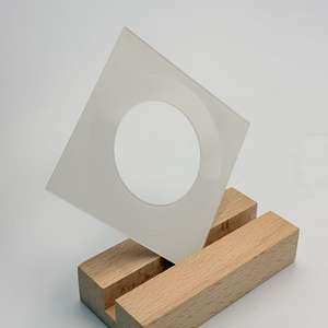 زجاج مقسى مع طلاء AG انتقائي وفتحات للأزرار لأجهزة نقاط البيع والكشك، مضاد للتلطيخ في المناطق عالية التلامس - Product Image 2