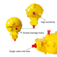 Vanne de régulateur de pression de réservoir de boule d'eau de volaille de poulet automatique de YYC pour le système potable de volaille