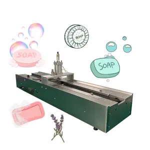 手皂标志打印机压模压制成型机手动条皂成型和烫金机