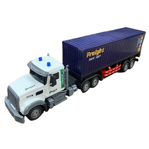 2.4GHz RC xe tải RC xe đồ chơi điều khiển từ xa hậu cần vận chuyển xe tải đồ chơi nhựa điều khiển từ xa Container xe tải đồ chơi - Product Image 1