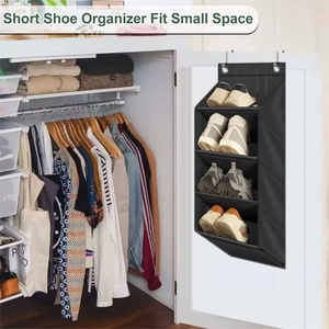 Sac à chaussures mural Oxford le plus vendu, organisateur multifonctionnel suspendu à 8 couches pour porte, idéal pour espaces étroits - Product Image 3