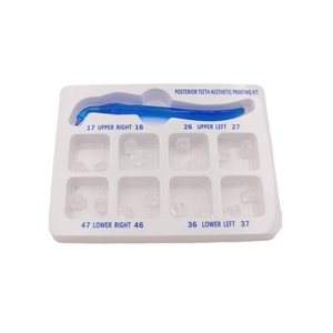 Kit de Moldes de Impresión Estética para Dientes Posteriores, Juego de Sellos Oclusales para Restauración Dental - Product Image 6