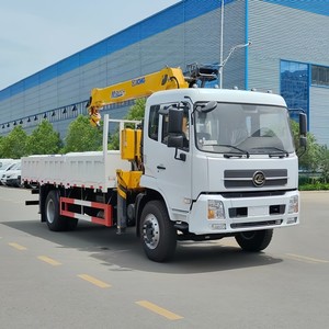รถเครนติดรถบรรทุก Dongfeng 8 ตัน แบบบูมยืดหดได้ 4x2 ราคาโรงงาน - Product Image 1