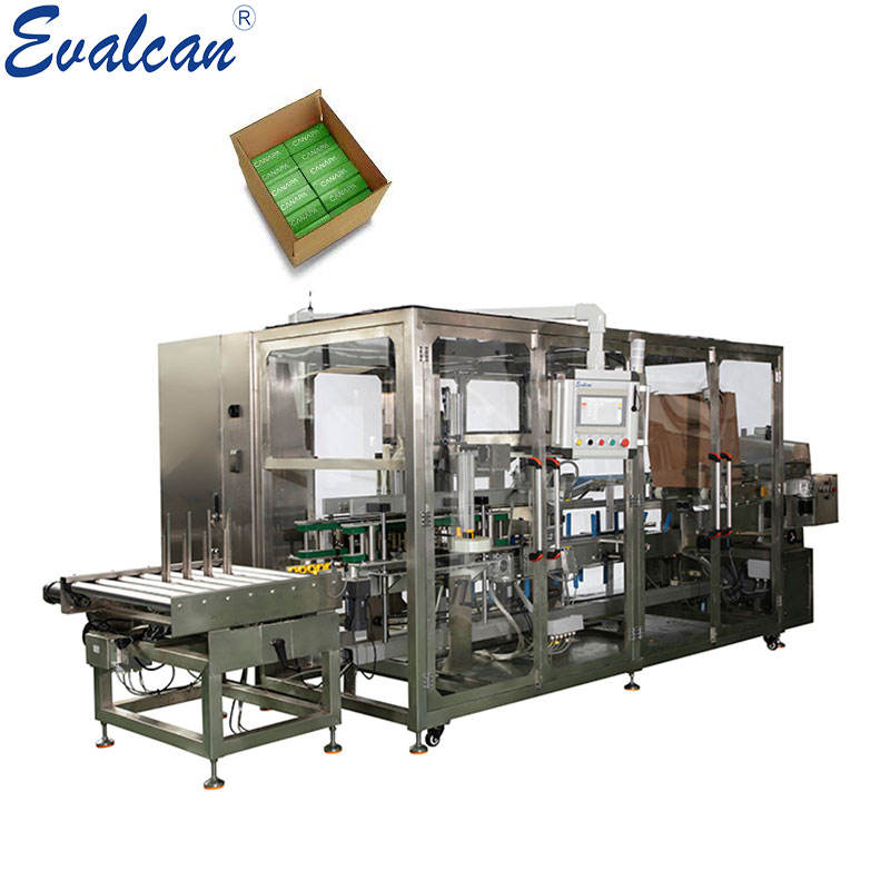 Automatic Side Load Carton Box Case Packer for Children's Food Spouted ...