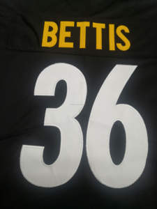 En iyi kalite #43 Troy Troy malu #12 Terry Bradshaw #36 Jerome Bettis #7 Ben Roethlisberger gerileme amerikan futbolu Jersey - Product Image 4