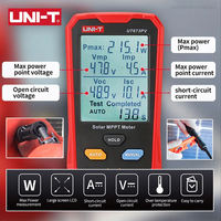 Testeur de panneaux photovoltaïques solaires MPPT UT673PV, 5-800W, haute précision, numérique, professionnel, Pmax Vmp Lmp Voc Lsc, multimètre PV