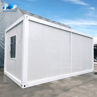 Maison mobile préfabriquée modulaire portable, prête à l'emploi, 20 pieds, moderne, économique, en kit, conteneur préfabriqué, cabane à vendre
