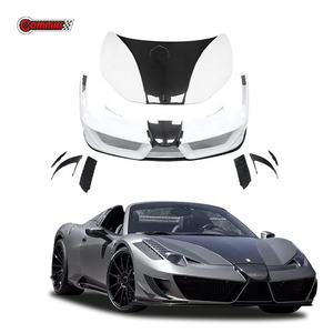 Nuevo Parachoques Delantero de Fibra de Carbono Estilo MSY para Ferrari 458, Piezas de Auto para Mejora de Rendimiento - Product Image 1
