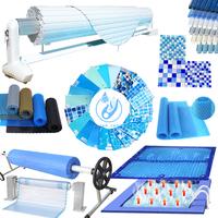 Chine Usine Fourniture Ensemble Complet Équipement et Accessoires de Piscine Couverture de Piscine Automatique
