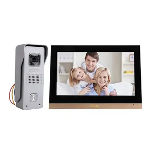 Hỗ trợ tuya Door Viewer lổ nhìn trộm máy ảnh âm thanh không dây Door chuông intercom Wifi kỹ thuật số màn hình cảm ứng Video chuông cửa hệ thống