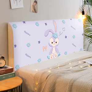 Copritestata del <span class=keywords><strong>Letto</strong></span> Elastico Traspirante con Disegni Cartoon, Protezione <span class=keywords><strong>Universale</strong></span> Antipolvere per Testiera per Tutte le Stagioni - Product Image 3