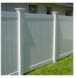 Tuinhek Voor Buiten Decoratief <span class=keywords><strong>Vinyl</strong></span> Hekwerk Zonder Opgraving Voor Tuin <span class=keywords><strong>Patio</strong></span> - Product Image 2