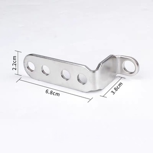 Chine Fournisseurs Connexion d'angle murale en satin Support de <span class=keywords><strong>plafond</strong></span> en métal à angle 90 en acier inoxydable - Product Image 3