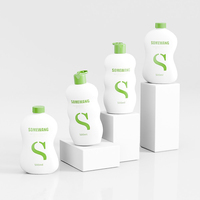 Somewang 250ML et 500Ml Bouteille HDPE personnalisée de haute qualité avec capuchon en PP pour emballage de soins personnels