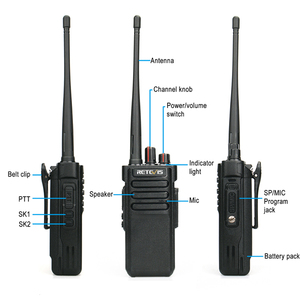 The Updated 10W IP67 Waterproof UHF <b>Walkie</b> <b>Talkie</b> 10W Retevis RT29 - Product Image 5