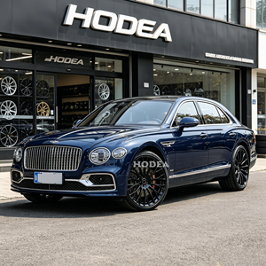 Jantes de voiture forgées de luxe à 5 trous, à rayons fendus, 18/19/20/21/22/23/24 <span class=keywords><strong>pouces</strong></span>, noir brillant, jantes de rechange pour Benz Classe S, X7 - Product Image 6