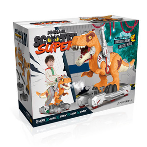 Música historia pintura dinosaurio Tyrannosaurus <span class=keywords><strong>Rex</strong></span> eléctrico caminar montar dinosaurio Scooter juguete bebé regalo de cumpleaños - Product Image 5