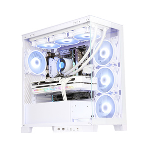 Boîtier PC de jeu MATX K701 OEM personnalisé, <span class=keywords><strong>tour</strong></span> moyenne avec ventilateur et verre trempé |   Marque privée directement de l'usine |   Certifié CE FCC - Product Image 3