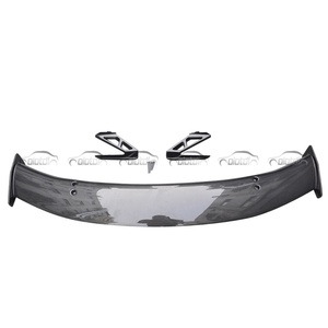 Dry Carbon Fiber Rear Trunk <b>Boot</b> Lip Wings Spoiler MP Sport Style Car Styling for Audi R8 2016-2022 - Product Image 3