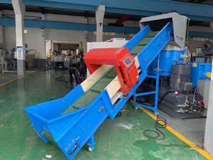 LDPE, HDPE, naylon, ABS, HIPS, PVC, polipropilen plastik geri dönüşüm ekstrüzyon peletleme hattı granülleme makinesi plastik - Product Image 2