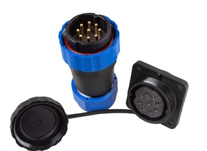 IP68 <span class=keywords><strong>2</strong></span>-26 PIN Socket SP28 SP29 Conector Enchufe Cable industrial SD28 Cuadrado 2Pin 45A Macho Hembra Conector - Product Image 5