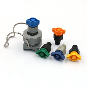 Buses de mandrin en plastique industrielles réglables de vente chaude, avec buses d'impact, buses plates à revêtement en éventail pour le prétraitement - Product Image 5