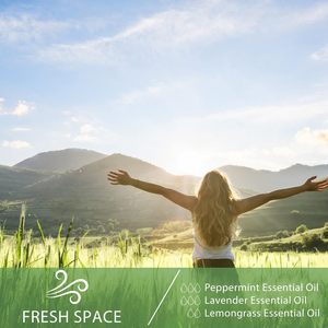 Difusor Lámpara de aromaterapia 100% Juego de regalo de aceites esenciales puros con lavanda y naranja Etiqueta privada orgánica natural de grado superior - Product Image 6