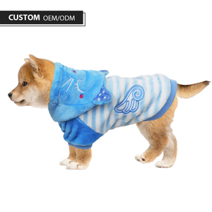 Toptan sevimli karikatür desen yavru kapşonlu yastıklı Pet giysi güvenli zararsız Polyester kumaş cadılar bayramı ve şükran için - Product Image 3