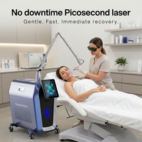 Máquina Láser de Picosegundos Nd Yag de 532nm y 1064nm para Eliminación de Tatuajes, Modelo de Escritorio con Tecnología Q-Switch