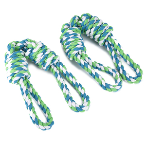Kangdarpet venta al por mayor nuevo estilo de gran tamaño hecho a mano cuerda de algodón mascota perro masticar juguetes para perros grandes - Product Image 1