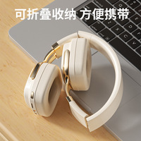 Soyto SMY-63A Headphone BT5.4 tanpa kabel Headset Retro ringan Cuffie untuk siswa