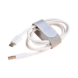 Fascette per cavi autoadesive a doppio lato a gancio e anello tipo P ecologiche e adatte alla pelle per cavi di alimentazione dati - Product Image 3