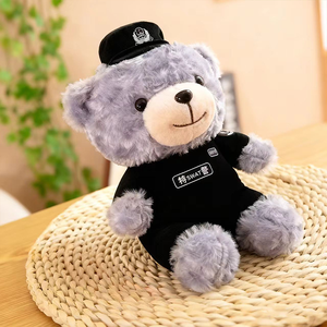 Orsacchiotti di Peluche da 8 Pollici in Stile <span class=keywords><strong>Marinaio</strong></span> e SWAT per Bambini, Vendita all'Ingrosso di Morbidi Pupazzi Animali - Product Image 5