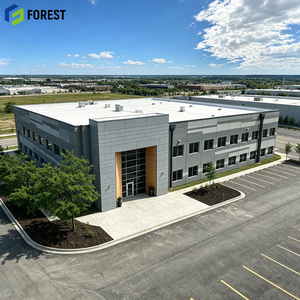 Portal Frame Agricultural Facility Prefabricated Steel Structure Warehouse Corrosion Resistant Custom - Product Image 1