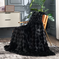 Couverture en fausse fourrure ZHENG YE super douce et chaude, tapis moelleux personnalisable pour chambre, salon et bureau